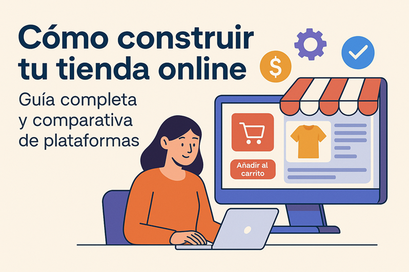Cómo construir tu tienda online: guía completa y comparativa de plataformas